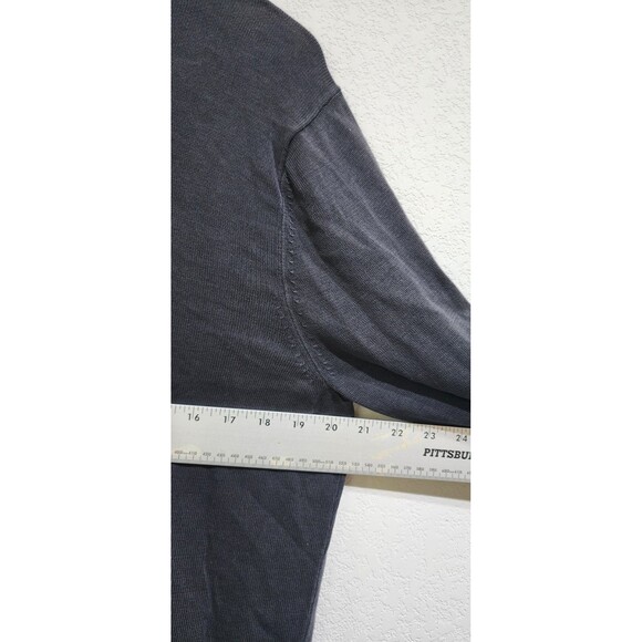 Abercrombie Fitch Black Mens Long Sleeves Pullover Crew Neck Sweatshirt Size XL - Picture 10 of 11